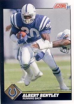 Albert Bentley Indianapolis Colts 1991 Score NFL #488